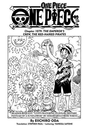 one piece 1079 read|One Piece